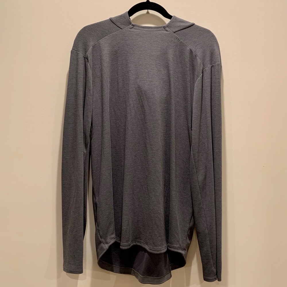 lululemon men’s large green pullover hoodie